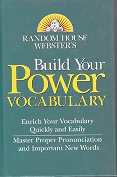 Hardcover Random House Webster's Build Your Power Vocabulary Book