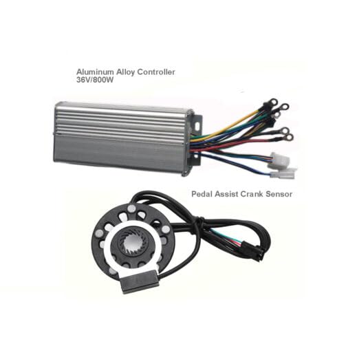 26 Zoll 36V 800W E-Bike Hinterrad Umbausatz LCD Motor Conversion Kit(außer Batterie)