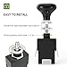 10L0L Universal Golf Cart Light Switch, Push Pull Headlight Switch Button 12Volt 15AMP On Off Light Button Replace for Yamaha, Club Car, EZGO Golf Cart - 1 Pack
