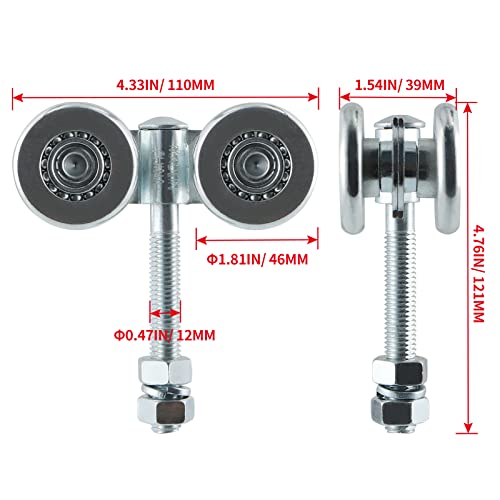 Consejos y comparativas para Comprar Ruedas para riel puerta corredera comprados en linea. 24 Imagen adicional