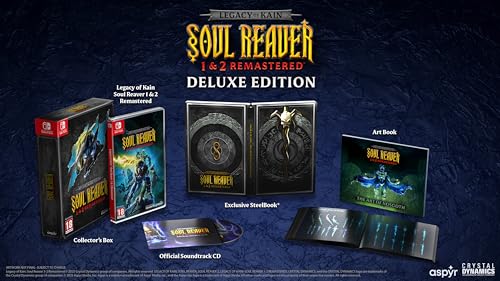 Legacy of Kain: Soul Reaver 1 & 2 Remastered Deluxe Edition - Switch