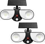 Consciot Solar Lights Outdoor, Ultra Bright Motion Sensor Solar Security Light 1000lm, 40 LED Wall...