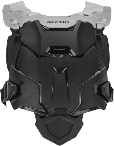 Acerbis Protector de Pecho Lineal (Gris/Negro, Talla única)