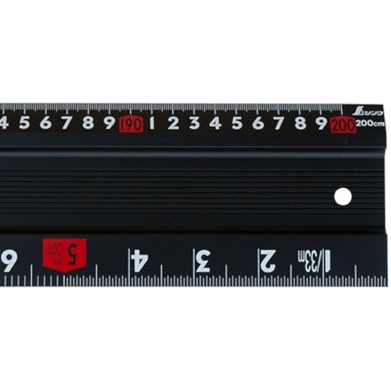 신와 sokutei 알루미늄 커터 통치자 슈퍼 알스케 절단 마스터 EX 2M 65036 상세이미지 4