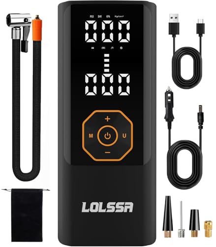 Tire Inflator Portable Air Compressor Air Pump for Car Tires Cordless Electric 180PS for Car,...