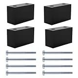 OGGOGOE Ladder Leveler Bracket Stand Off (4Pack) Compatible with Xtenda-Leg Ladder Stabilizer for Extension Ladders Accessories Stand Off Blocks Bllow Feet to Extend up Past Feet of Ladde