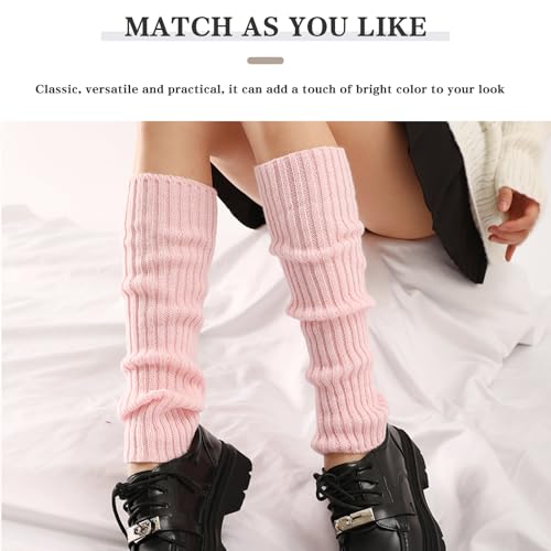 Image of 2 Pcs Leg Warmers Y2k, Leg Warmers, Y2k Accessories, Cute Kawaii Cream Legwarmers for Women Winter