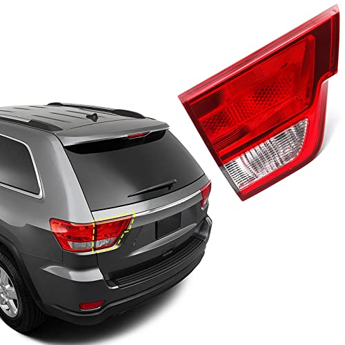 Huray Left Inner Taillight Compatible With Jeep Grand Cherokee 2011-2013 Driver Side Tail Light Lamp Assembly Replacement For Ch2802101 #TOP3