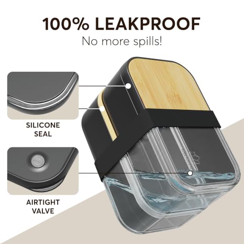 Image of Umami Bento Box Adult, Leakproof, All-in-1 Lunch Containers for Adults