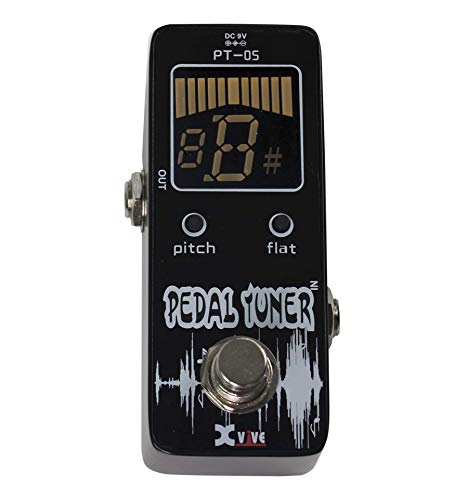 x-vive pédale d'effet XVI-PT05 x-vive accordeur noir
