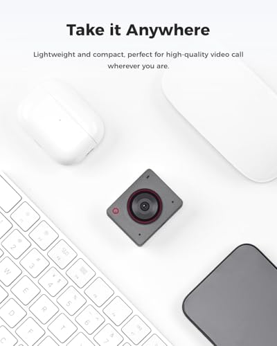 Image of OBSBOT Meet 2 Al-Powered 4K Webcam- Ultra HDR,1080p@60FPS,1 /2 inch CMOS,4X Digital Zoom,Plug&Play,Built-in Dual Mic-Work with Skype, Zoom / MS Teams /Google Meet-for Online Call /Meeting /Educate-Grey