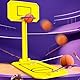 Namvo Mini Fun Basketballspiel-Rückwand, Mini-Basketballmaschine, klassisches Brettspiel, faltbares Tischspiel für Reisen, Büro, Zuhause