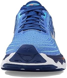 Mizuno Women's Wave Horizon 6, Dazzling Blue/Silver, 8.5 | Image 2