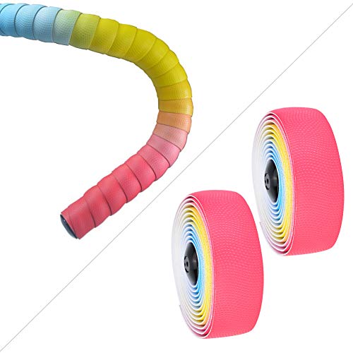 Bike Handlebar Tape,Bicycle Bar Tape for Mountain Bikes, Road Bikes, Folding Bikes, Triathlon Bicycles