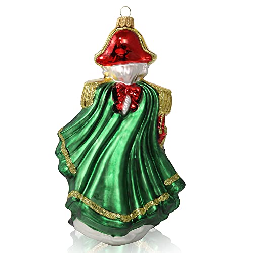 Limited Edition Kurt Adler Nutcracker Soldier Christmas Ornament - Hand Blown Christmas Tree Accessory For Holiday Cheer, Unique Gifts And Decor - Exclusive Keepsake Made In Poland #TOP1