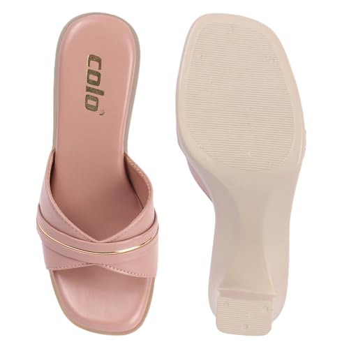Image of Colo Comfortable Block Heel Sandal for Womens and Girls