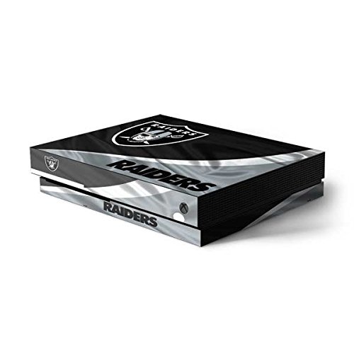 Skinit Decal Gaming Skin Compatible with Xbox One X Console - Officially Licensed NFL Las Vegas Raiders Design