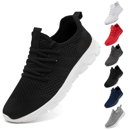Image of Oltyutc Men Women Tennis Shoes Comfortable Fashion Running Sneakers | Lightweight & Soft Sole, Breathable Mesh Upper, Unisex Daily Footwear, Ideal for Gym Workout Athletic Travel Work