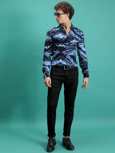 Image of Highlander Men's Straight Fit Jeans | Mid Rise | Stretchable | Designed for Comfort & Ease of Movement| Jeans for Man