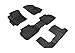 3D MAXpider Custom Fit Classic Floor Mat (Gray) for 2012-2020 Dodge Journey - 1ST Row 2ND Row 3RD Row