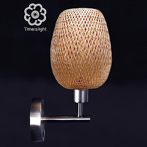 Time is Light Applique Paralume in bambù