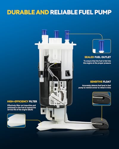 Image of PHILTOP Electric Fuel Pump Assembly FG1257 Fit for Hyundai Santa Fe