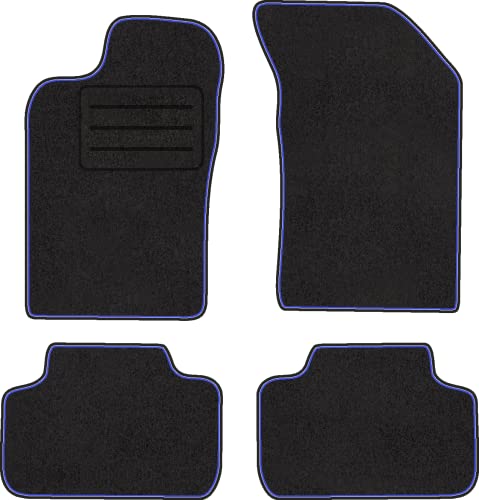 Lot de 4 tapis de sol en velours pour Alfa Romeo GT (2003-2010) - Ensemble complet de tapis de voiture compatibles