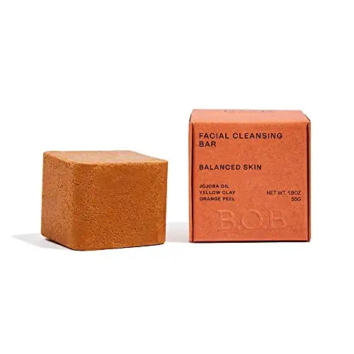 B.O.B BARS OVER BOTTLES Facial Bar | Ideal Ph Balance | Natural, Vegan | Eco-friendly, Sustainable, Plastic Free | Waterless &amp; Zero Waste (Balanced Skin)