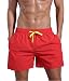 ORANSSI Men's Quick Dry Swim Trunks Bathing Suit Beach Shorts