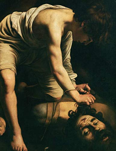 Caravaggio LARGE Notebook #12: Michelangelo Merisi da Caravaggio Notebook College Ruled to Write in 8.5x11" LARGE 100 Lined Pages