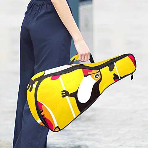 Housse pour ukulélé Toucans Oiseau Sac de transport avec sangles réglables - Les Beatles, Paul McCartney, John Lennon, RIngo Starr, George Harrison Housse pour ukulélé Toucans Oiseau Sac de transport avec sangles réglables – Image 7