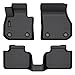 Auxko All Weather Floor Mats Fit for BMW X1 2026 2025 2024 2023 TPE Rubber Liners X1 Accessories Set All Season Guard Odorless Anti-Slip Floor Mats