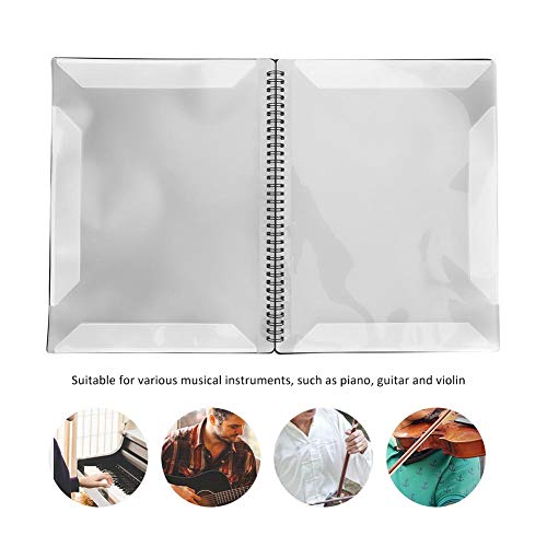 Stably Waterproof Music Folder, Clip Folder, For Piano Guitar #TOP6