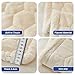 GKXLH Dicke Sofa überzug Waschbar - Neu Weiches Flanell Couch überzug 2 3 4 Sitzer, Anti-Rutsch Sofabezug, Gemütlich Sofa Cover Sofa bezug Sofaüberwürfe Möbelschoner für Wohnzimmer (70x210cm)