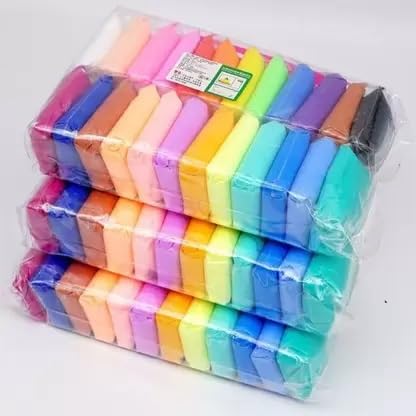 (Pack of 12) Air Dry Clay, Colorful Children Soft Clay, Creative Art Crafts, Gifts for Kids-Multi Color. Non-Toxic Modeling Magic Fluffy Foam Bouncing Clay Putty Kit for Kids with Tools .99