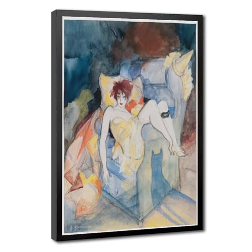 Impression sur toile Mercredi des Cendres Jeanne Mammen, cadre de qualité supérieure