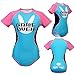 Littleforbig Cotton Romper Onesie Pajamas Bodysuit - Bunnywatch L Blue