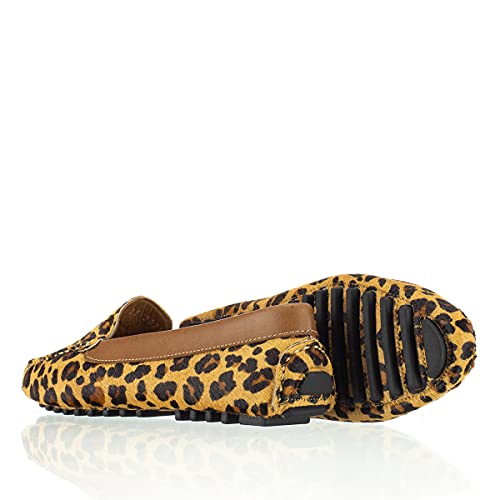 MOCASSIM DRIVE FEMININO SOFT COURO EXTERNO E INTERNO (FORRO) 15201 LECAS ONCA (36, 15201 ONCA)