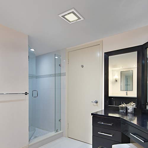 Maxxima Luvoni 70 CFM Bathroom Exhaust & Vent Fan w/LED Light, 600 Lumens by Maxxima - Used condition - Image 6