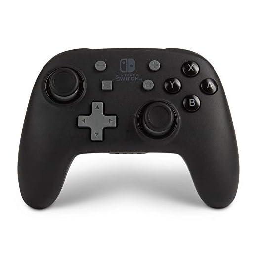 Mando Inalámbrico Mejorado Nano PowerA para Nintendo Switch. Negro