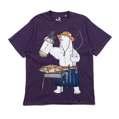 [go slow caravan] �S�[�X���[�L�����o�� �ق�ɂ��N�} TEE vol.6 (JP, �A���t�@�x�b�g, M, (071) Violet)