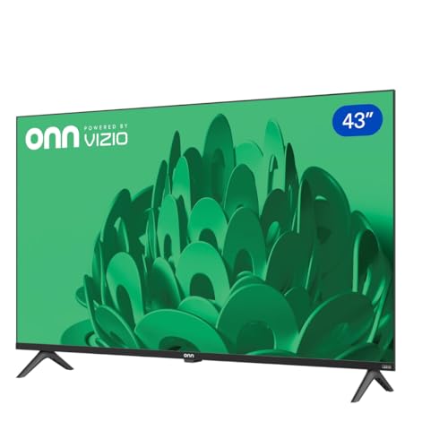 Image of ONN 43 INCH Full HD 1080p Smart TV HDR10 with Vizio OS Bluetooth 5.0 Works with Apple Home, Amazon Alexa, and Google Home (Renewed)