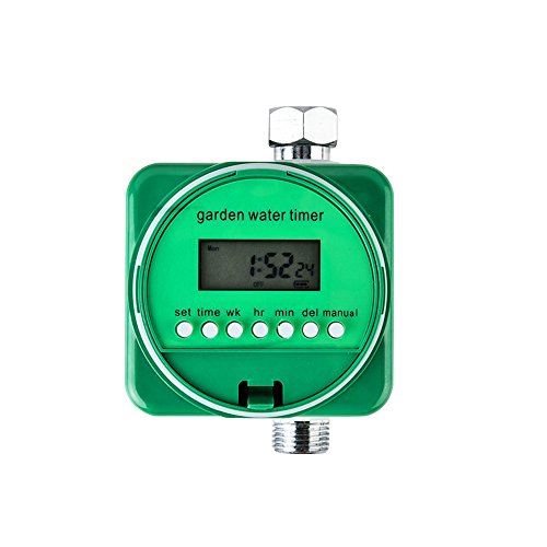 Hose Faucet Timer,COOSO Single-Dial Watering Hose Timer - Water Faucet Hose Bib Timer For Farm,Garden,Botanical garden GU1 2packs