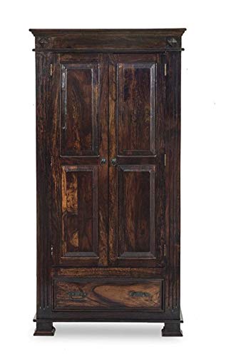 Image of Sheesham Solid Wood Jaipur Storage Wardrobe