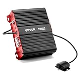VEVOR Monoblock Car Amplifier, 2000W RMS MAX, 1/2/4 Ohm Stable, 1-Channel Class D Car Audio Amplifier with Remote Subwoofer Level Control, Low Pass Filter and Bass Boost, Volume Controller Included
