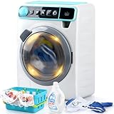 PLAY Lavadora Juguete Niño, Juego De Lavandería para Niños 3 años