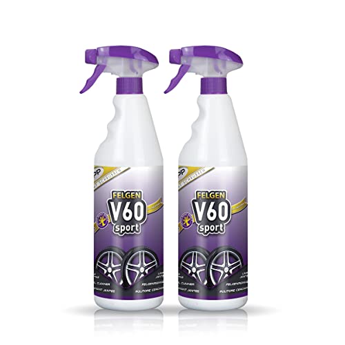 Sisbrill V60 Sport Felgenreiniger - neutral und sicher - Gecko Spray Version - 2 Einheiten