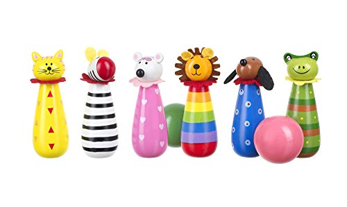 Preisvergleich Produktbild Orange Tree Toys OTT03573 Holzkegel