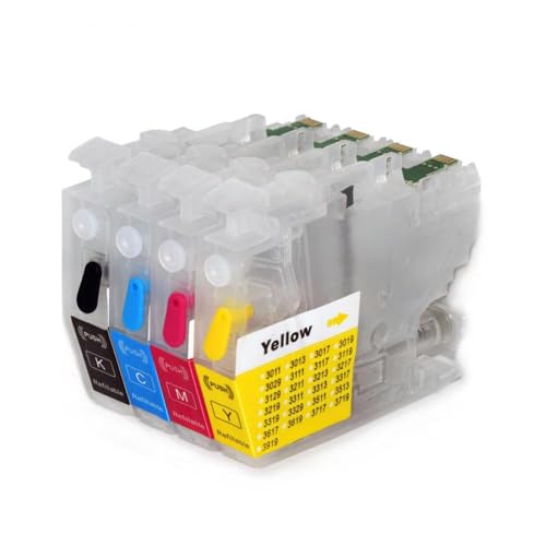 Cartouche d'encre rechargeable LC402 contre le blocage d'impression