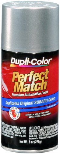 Image of Dupli-Color ( EBSU13457 -6 PK) Quick Silver Metallic Subaru Perfect Match Automotive Paint - 8 oz. Aerosol, (Case of 6)